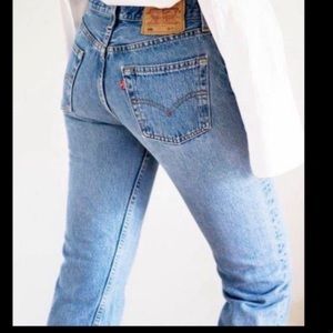 Levi’s vintage 501 straight leg  jeans buttonfly